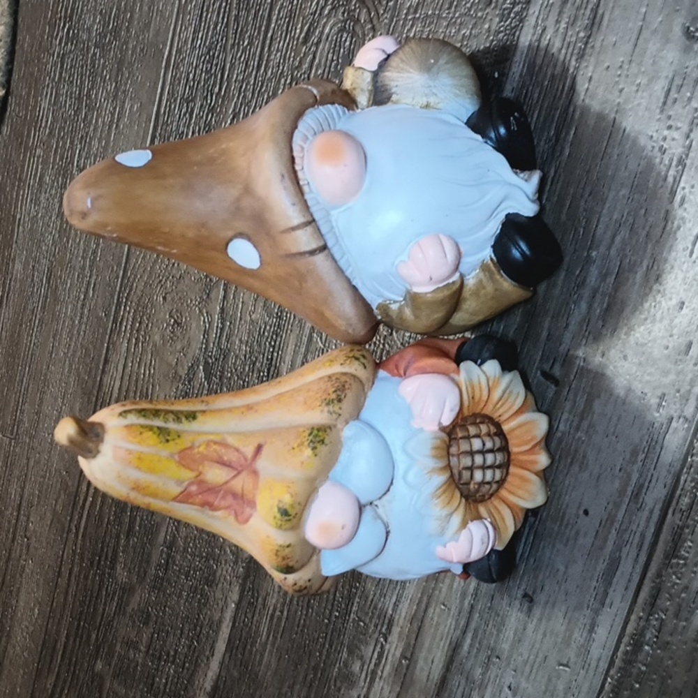 HARVEST LEAF HAT GNOME Set